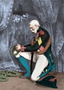 Chrząknięcie przed grobowcem Napoleona autorstwa Josse Photo