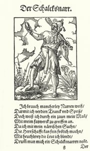 Błazen (rycina)