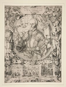Gaspard de Coligny, admirał Francji autorstwa Jost Amman