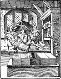 Warsztat drukarski, 1568.