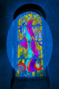 Blue Swirls, z serii Eglise St Pierre d