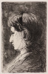 Portret kobiecy (akwaforta)