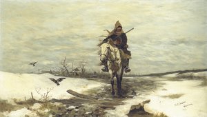 Samotny łowca, 1881