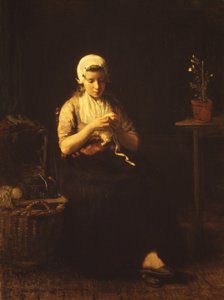 Oczekiwanie autorstwa Jozef Israëls