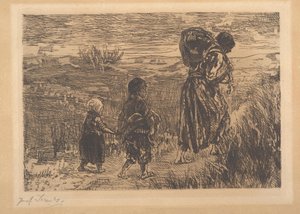 Do domu autorstwa Jozef Israëls