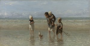 Dzieci morza autorstwa Jozef Israëls