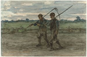 Kosiarki autorstwa Jozef Israëls