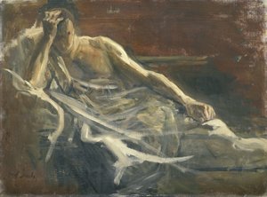 Saul autorstwa Jozef Israëls