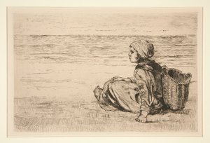 ? Scheveningue autorstwa Jozef Israëls