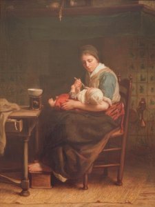 Domek Madonna autorstwa Jozef Israëls