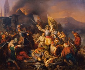 Odzyskanie Ofen od Turków w 1686 r.