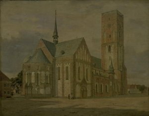 Katedra w Ribe autorstwa Jørgen Roed