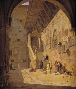 Dziedziniec Palazzo del Bargello. Florencja