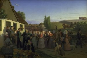 św. Jaś i Małgosia w Tisvilde autorstwa Jørgen V. Sonne