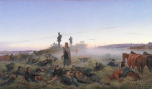 Poranek po bitwie pod Isted 25 lipca 1850