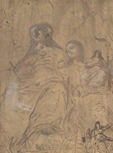 Studia do Wniebowzięcia NMP, 1657-60. autorstwa Juan Carreño de Miranda