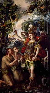 Adam i Ewa wygnani z raju, Juan Correa (ok. 1646-1716) autorstwa Juan Correa