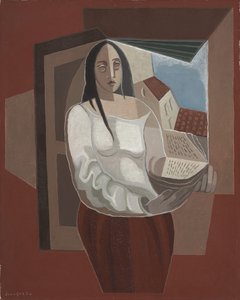Czytelnik, 1926 autorstwa Juan Gris