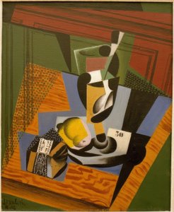 Pakiet tytoniowy autorstwa Juan Gris