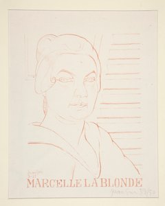 Marcelle La Blond autorstwa Juan Gris