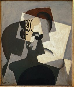Portret Josette Gris - Olej na płótnie autorstwa Juan Gris