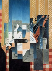 Martwa natura ze skrzypcami i gitarą autorstwa Juan Gris