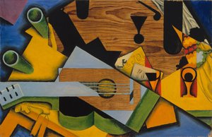 Martwa natura z gitarą