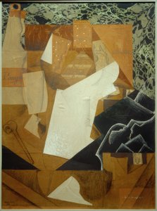 Martwa natura z winogronami autorstwa Juan Gris