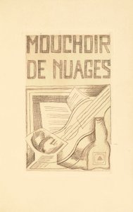 Strona tytułowa Chusteczki chmur Tristana Tzary (1896-1963) 1925 autorstwa Juan Gris