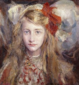 Portret córki artysty Pippi