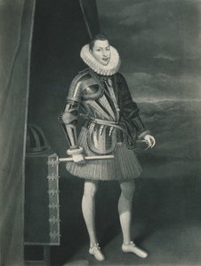 Filip III w zbroi, 1605, 1904 autorstwa Juan Pantoja de la Cruz