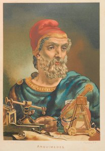 Archimedes z Syrakuz. Od: Nauka i jej ludzie, 1879.