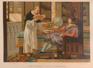 Wincentego z Beauvais i św. Ludwika. Od: La ciencia y sus hombres, 1879.