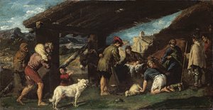 Adoracja pasterzy, ok. godz. 1620