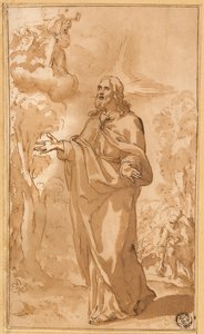 Chrystus na pustyni autorstwa Juan del Castillo