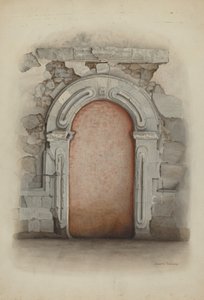 Drzwi, Kamień, 1939.