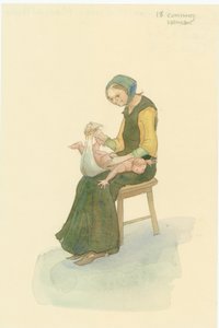 Średniowieczna przebiegła kobieta, znana również jako mądra kobieta, 2004.