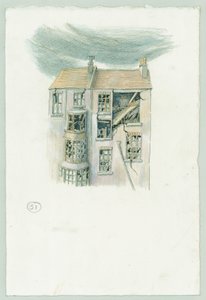 Niemieckie bombardowanie Scarborough, North Yorkshire, 1914 2014. autorstwa Judith Dobie