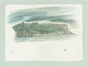 Niemieckie bombardowanie Scarborough, North Yorkshire, 1914 2014. autorstwa Judith Dobie