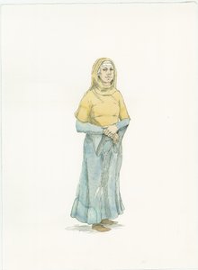 Matylda z Flandrii, ok. 1066 2015 r. autorstwa Judith Dobie