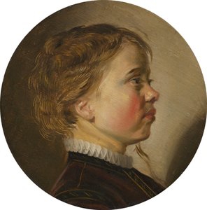 Młody chłopiec z profilu, ok. 1930 r. 1630. autorstwa Judith Leyster