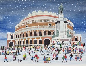 Royal Albert Hall, Londyn autorstwa Judy Joel