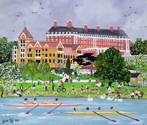 Dom Gwiazdy i Podwiązki, Richmond-upon-Thames, 1991 autorstwa Judy Joel
