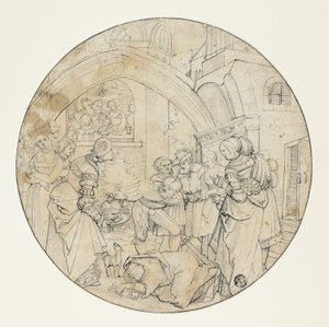 Ścięcie świętego Jana Chrzciciela autorstwa Jörg Breu the Elder
