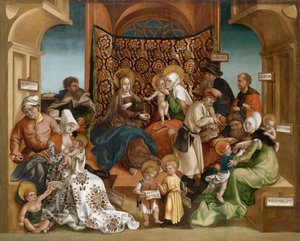 Święte pokrewieństwo autorstwa Jörg Breu the Younger