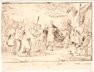 Christian I zostaje okrzyknięty królem Szwecji, maj 1458 autorstwa Jürgen Ovens