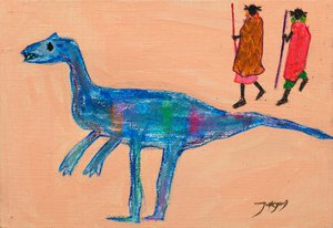 Spacer po plemieniu Niebieskiego Dinozaura autorstwa Jukyong Park