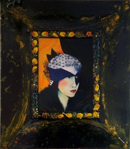 Belle Epoque III -Dama w jedwabnym czepku-.