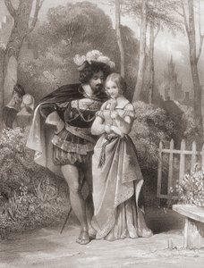 Faust i Gretchen. Faust i Małgorzata.