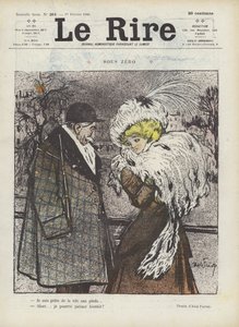 Poniżej zera. Ilustracja do Le Rire